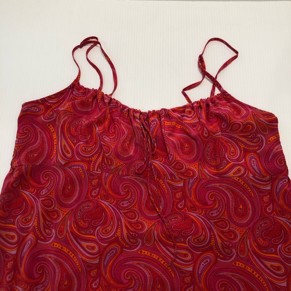 Banana Republic Paisley Tank Top Size L - Picture 2 of 15